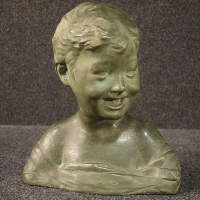 Terracotta Bust of a Child For Sale - Image 14 of 14