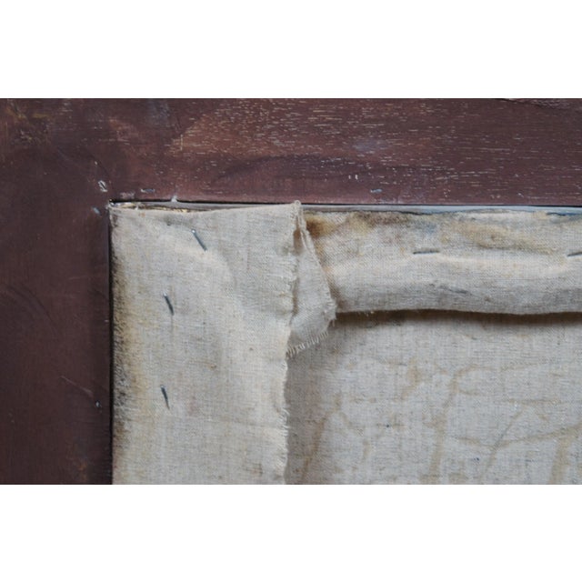 Jules Hardouin Mansart Architecht Portrait Painting After Hyacinthe Rigaud For Sale - Image 10 of 10