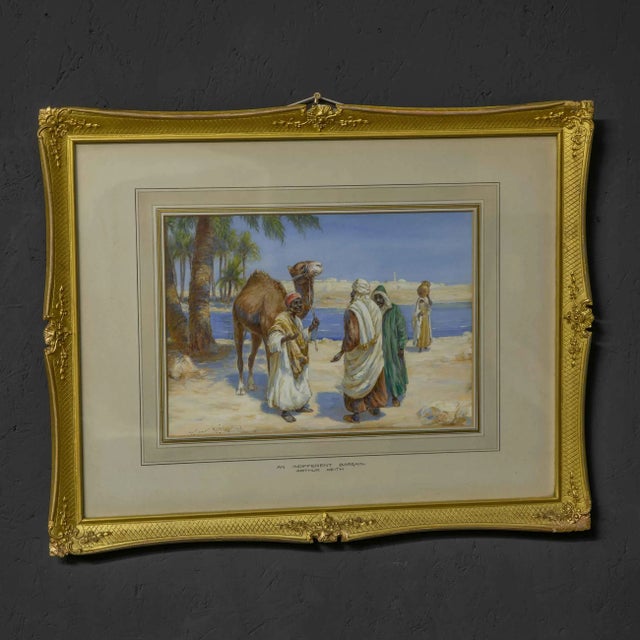 A pair of quality watercolours by Arthur Keith entitled ''An Indifferent Bargain'' and ''The Approaching Storm''. Both the...