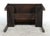 Antique Arts and Crafts Single Drawer Oak Desk For Sale - Image 10 of 11