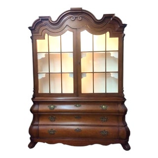Vintage Henredon China Cabinet, Dorothy Draper Collection For Sale