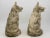 English Pair of Concrete Shepherd Dogs, English Mid 20th Century For Sale - Image 3 of 9