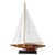 Vintage Endeavour Sailboat Model in Wood For Sale - Image 4 of 12