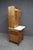 Rare Salesman Sample Style Hoosier Cabinet in Oak With Enamel Work Surface For Sale - Image 15 of 15
