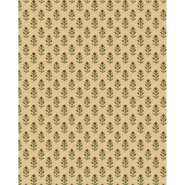 Rug & Kilim Rug & Kilim's Block Print Flatweave Rug in Cream White with Floral Patterns - 12x16 For Sale - Image 4 of 5