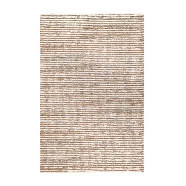 Hudson Ivory Jute/Cotton Rug 5x8 For Sale - Image 4 of 4