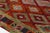 Mid 20th Century Smalll Handwoven Area Kilim Rug For Sale - Image 4 of 11