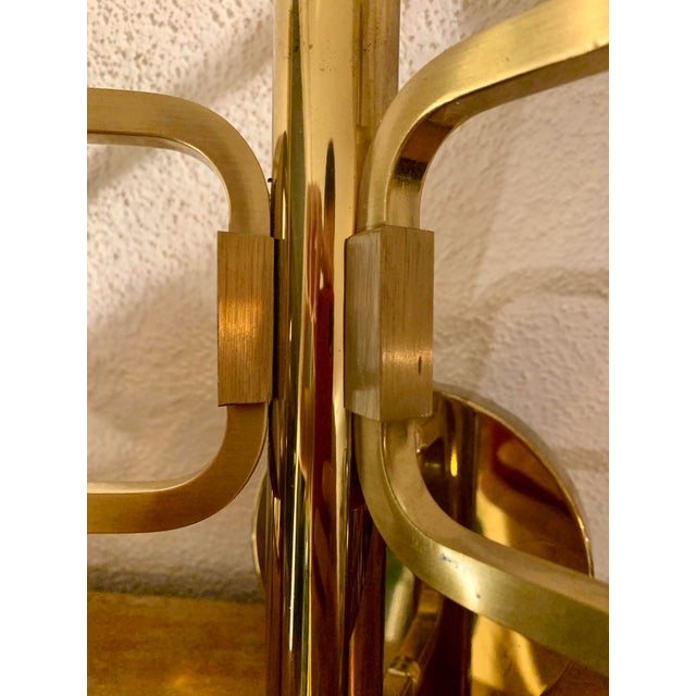 Large Space Age Wall Lamp Sculpture from Maison Jansen and Sciolari, 1960s For Sale - Image 15 of 18