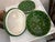 Vintage Ceramic Green & White Hen Casserole Set For Sale - Image 9 of 9