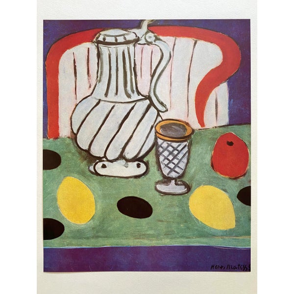 Henri Matisse、NATURE MORTE AU CITRON henri-matisse-vintage-1946-