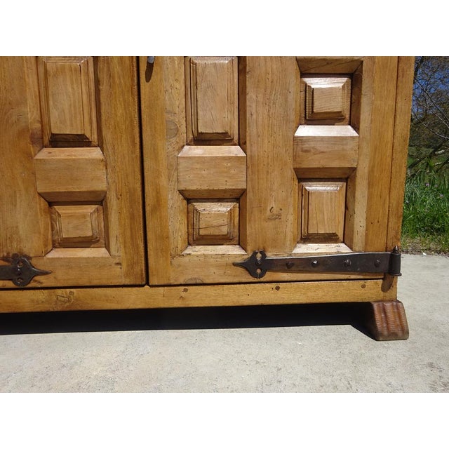 Tuscan Two-Door Sideboard in Oak and Walnut For Sale - Image 6 of 18