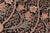 Shabby Chic 1990's Daffodils Pak-Persian Black/Tan Wool Rug - 9'0'' X 12'1'' For Sale - Image 4 of 9