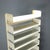 White Vintage Bookcase in Metal, 1970s For Sale - Image 8 of 11