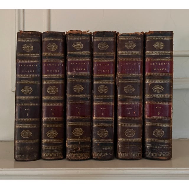 American Fine Leather Bindings - Books by Reverend John Newton (1725 - 1807) New York City 1821 - 6 Volumes For Sale - Image 3 of 17