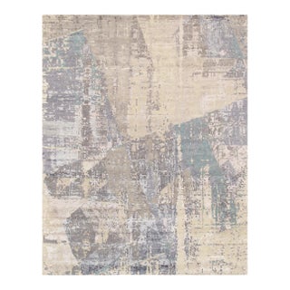 Pasargad Home Modern Grey Area Rug, 9' 0'' X 11'11'' For Sale