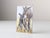 Oil painting on panel depicting a donkey and foal in a rural setting. The composition employs expressive, textured...