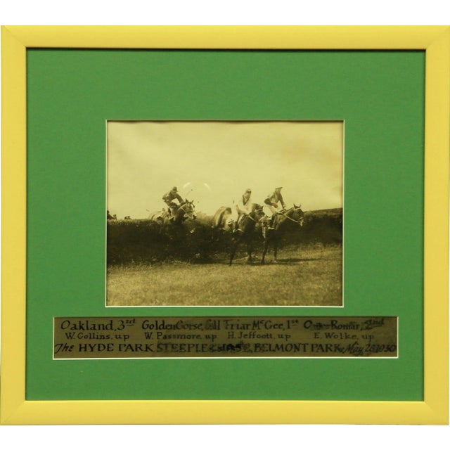 "The Hyde Park Steeplechase" Photograph For Sale