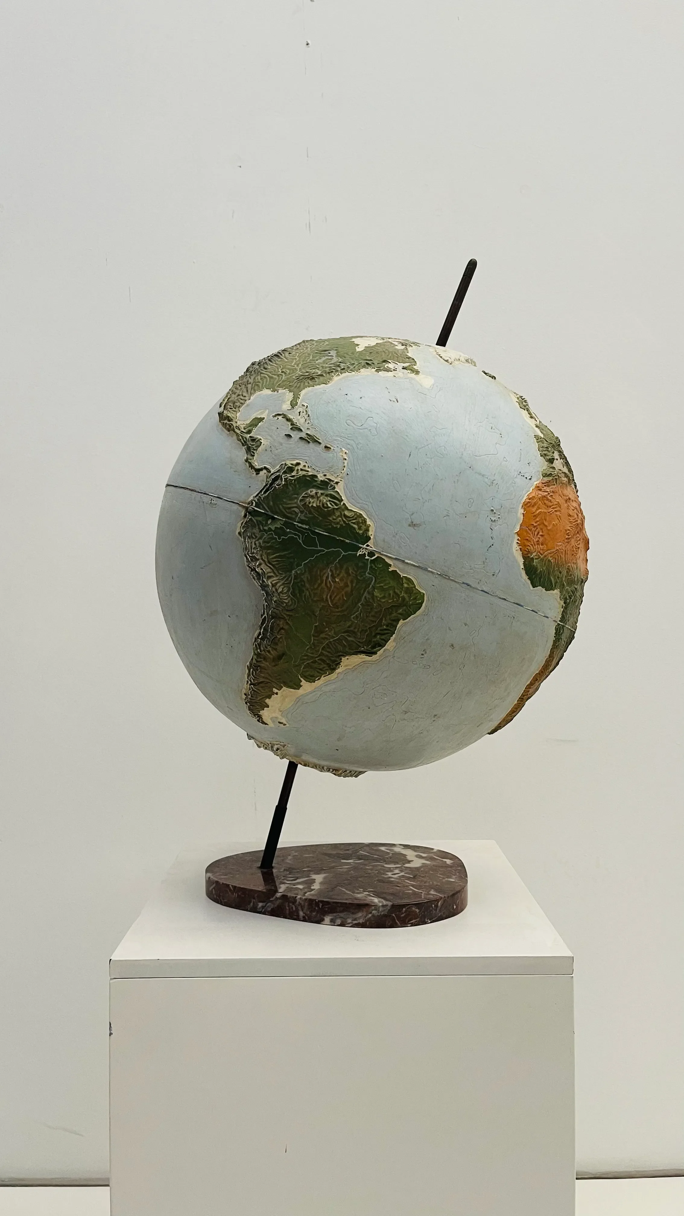 Globe by Jacques Adnet, 1950s | Chairish