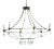 Currey & Company Novella Chandelier For Sale