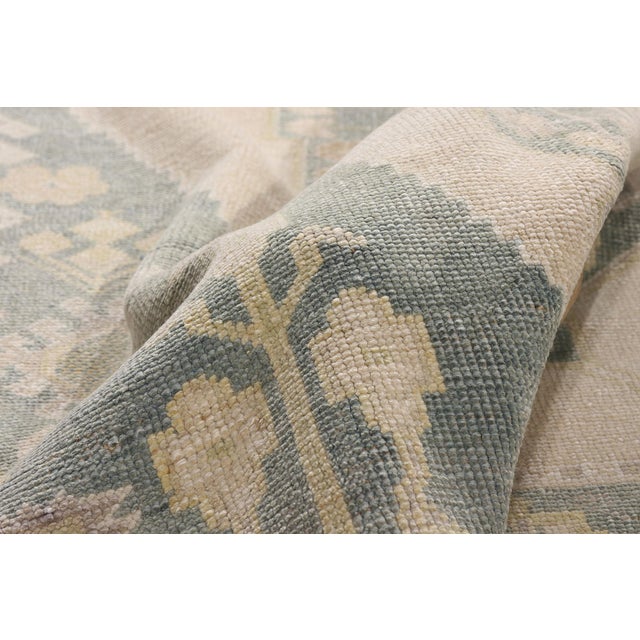 Vintage Turkish Oushak Rug, 05'02 X 09'10 For Sale In Dallas - Image 6 of 10
