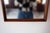 Mid-Century Modern Vintage Danish Wall Mirror in Teak, 1960s For Sale - Image 3 of 5