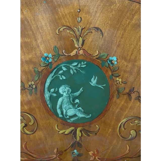 Antique French Style Children’s Bed Headboard For Sale In Pittsburgh - Image 6 of 11