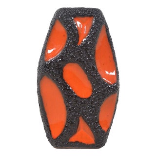 Fat Lava Vase attributed to Dorothea Roth for Roth Keramik, 1970s For Sale