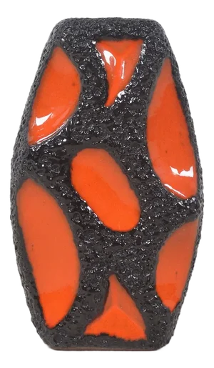 Fat Lava Vase attributed to Dorothea Roth for Roth Keramik, 1970s
