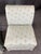 Textile Pair of Calico Corners High-Quality Rolled Back Slipper Chairs For Sale - Image 7 of 15