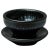 Chinese Handmade Jianye Clay Silver Black Glaze Decor Teacup Display For Sale In San Francisco - Image 6 of 8