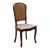 High End Vintage Country French Provincial Solid Cherry Cane Back Dining Side Chair For Sale