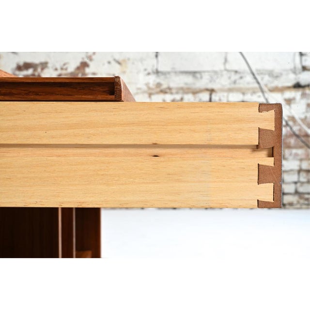 Wood 1970's Danish Modern Tables by Axelsens Mobelfabrik for W & B Mobler- A Pair, Attributed For Sale - Image 7 of 15