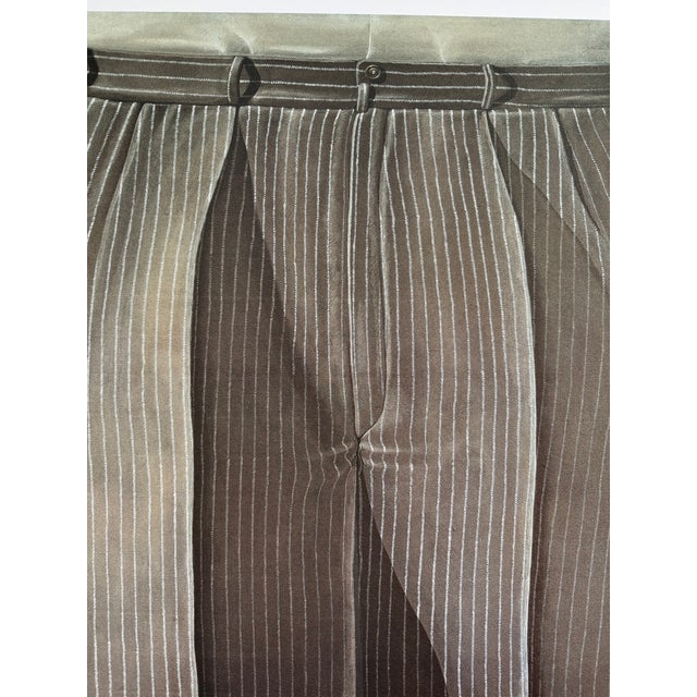 Domenico Gnoli (1933-1970), Striped Trouses, 1969, Copyright Marzia Gnoli, 1994, Printed in the Netherlands For Sale - Image 10 of 10