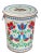 Vintage Pennsylvania Dutch Paint Decorated Garbage Trash Can For Sale - Image 10 of 15