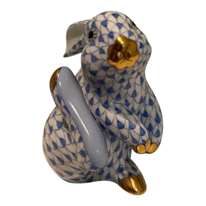 Herend Blue Fishnet 