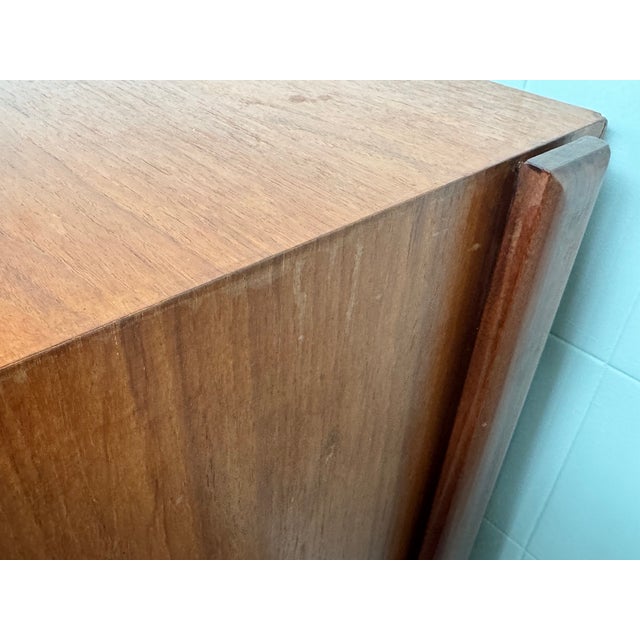 Mid-Century Modern Scandinavian Style Teak Chest of Drawers, 1950s For Sale - Image 16 of 18