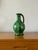 Mid-Century Modern 1960s Erik Mornils Handled Pitcher Vase for Nittsjö Keramik, Sweden, Malachite Glaze For Sale - Image 3 of 9