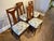 Mid-Century Modern Mid 20th Century Mid-Century Modern Set of Four Chairs For Sale - Image 3 of 8