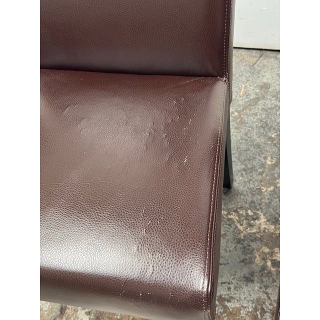 Crate & Barrel Lowe Dining Side Chairs, Set of Five For Sale In San Francisco - Image 6 of 12