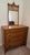 Brown 1920s Pecan Fruitwood French Provincial Wall Mirror With Watercolor Painting For Sale - Image 8 of 9