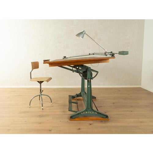 Metal Drafting Table by Nestler, 1950s For Sale - Image 7 of 18