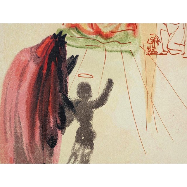 Salvador Dali, Le triomphe du Christ et de la Vierge, Etching For Sale - Image 3 of 8