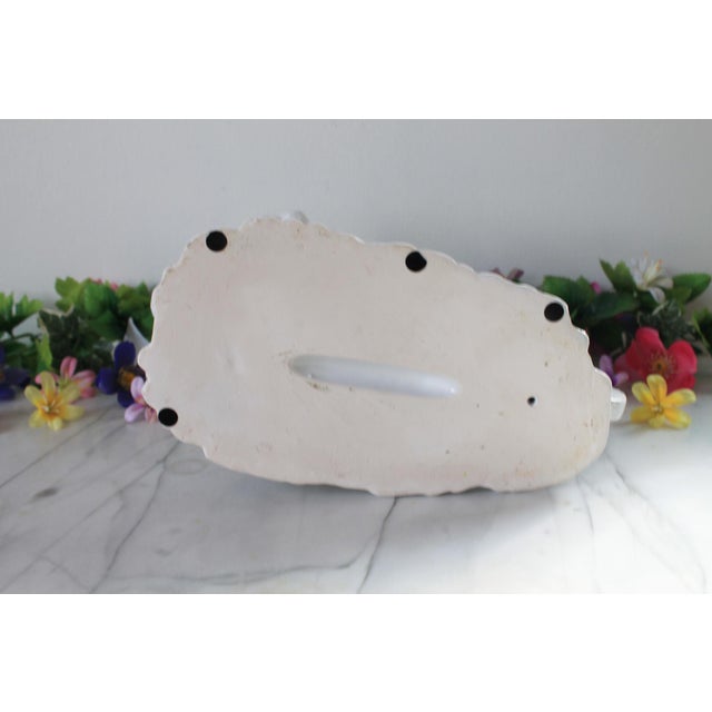 Vintage White Porcelain Bunny Rabbit Figurine For Sale - Image 11 of 11