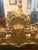 Offered for sale is a stunning ornate antique/vintage Rococo-style tabletop mirror featuring an exceptionally elaborate...