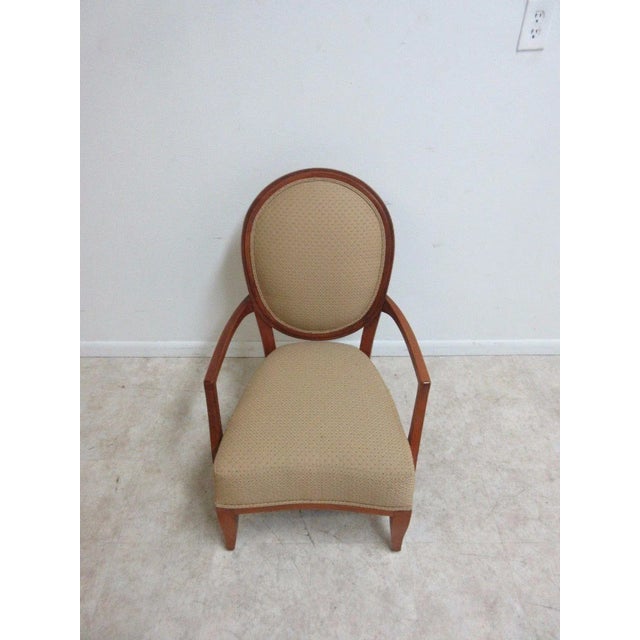 1990s Hickory White Fireside Club Chair For Sale - Image 10 of 10