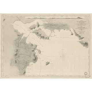 Antique Map of Part of the Chinese Coast, 1852 For Sale