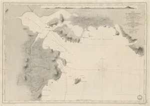 Antique Map of Part of the Chinese Coast, 1852
