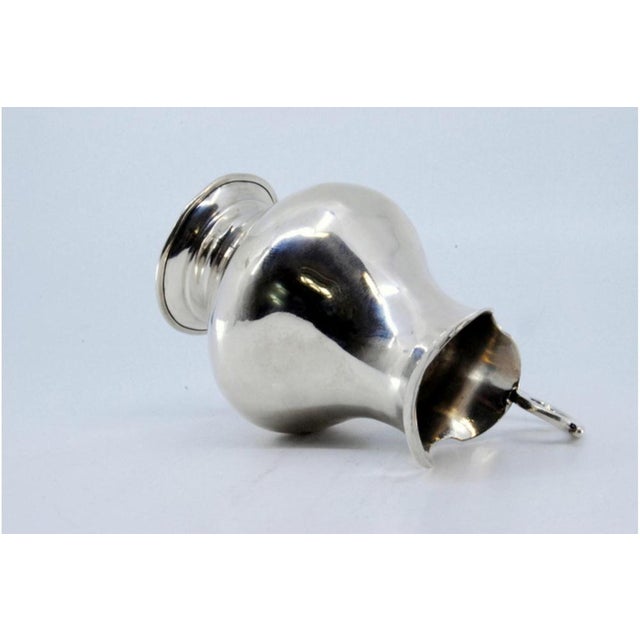 Silver Water Jug with Handle Applique For Sale - Image 4 of 10