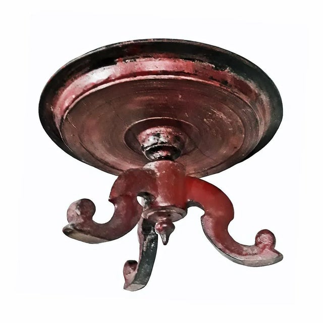 Lacquered Pedestal Server, Late 19th Century For Sale In New York - Image 6 of 9