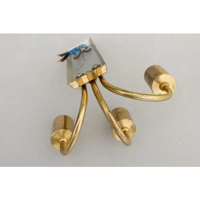 Art Deco Brass Wall Lamp For Sale - Image 10 of 11